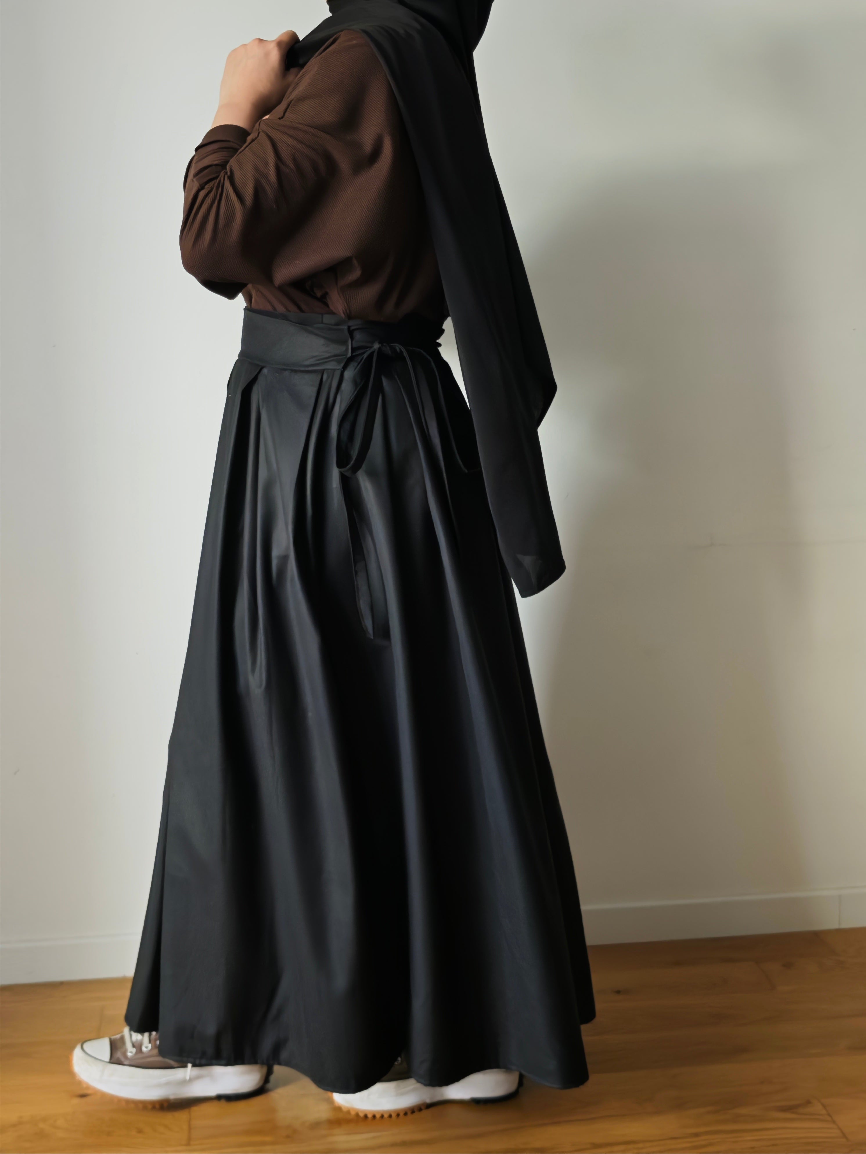 Jupe l'Essentielle noire (précommande sur-mesure)