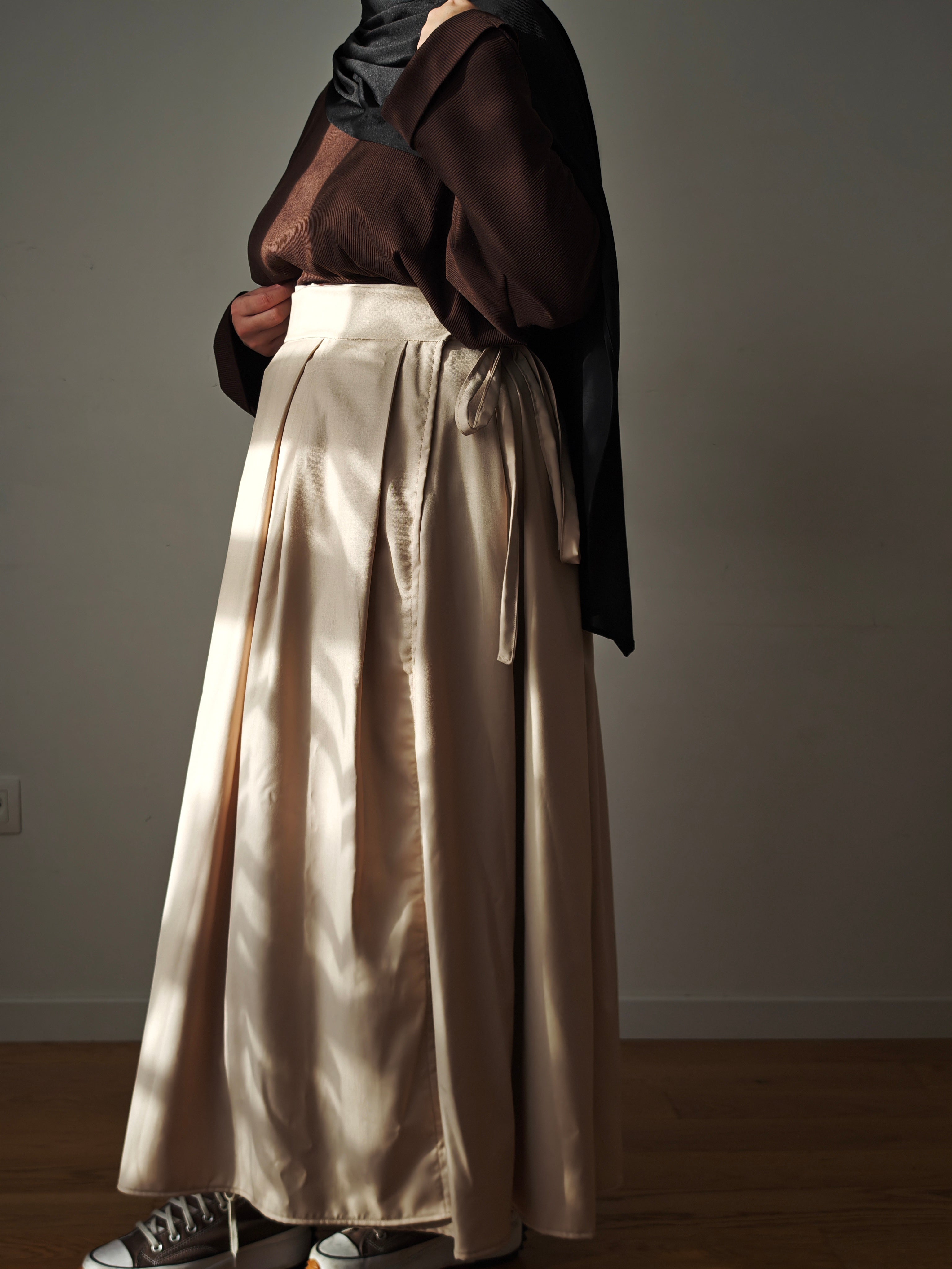 Jupe l'Essentielle Beige (précommande sur-mesure)