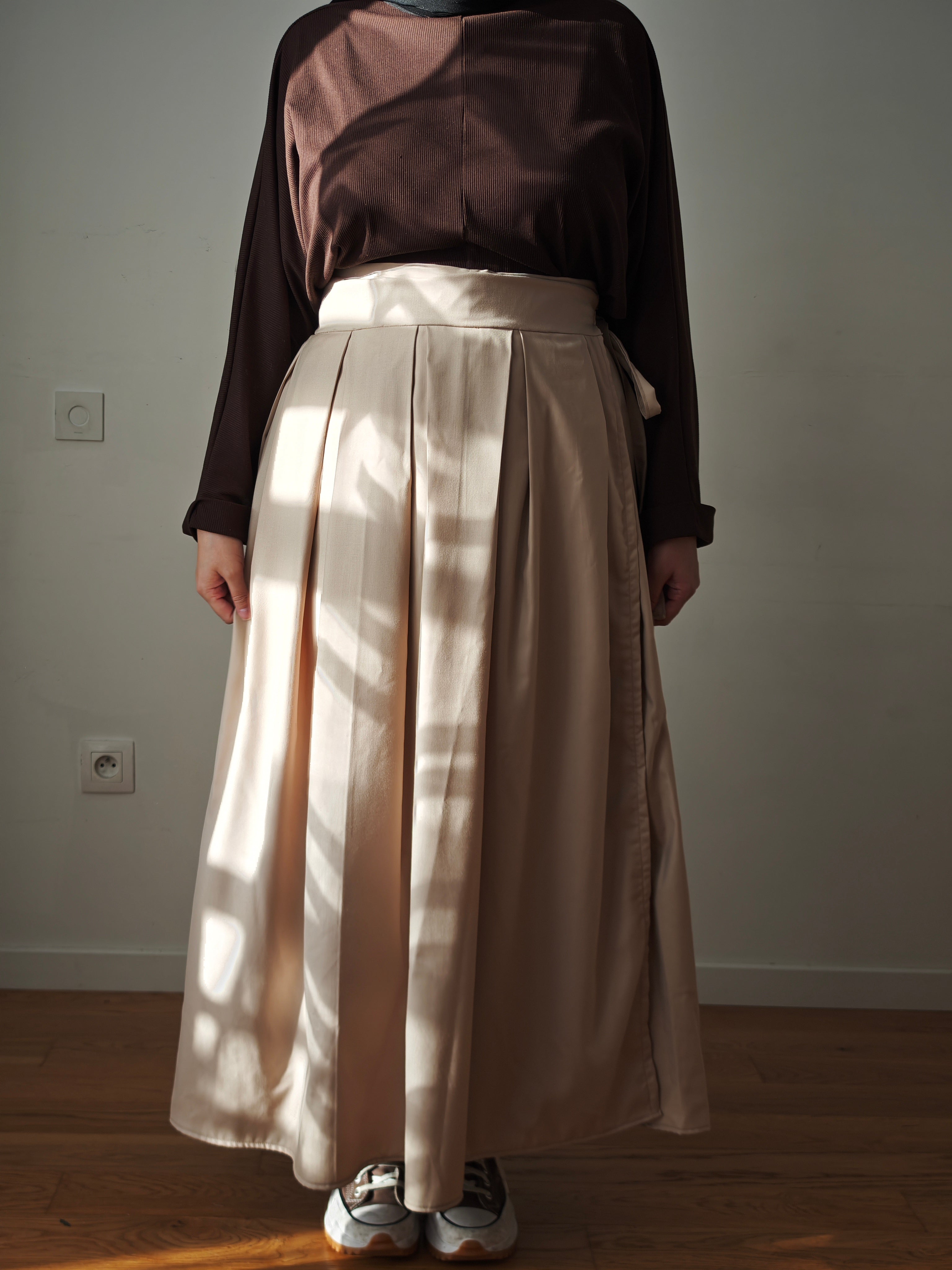 Jupe l'Essentielle Beige (précommande sur-mesure)